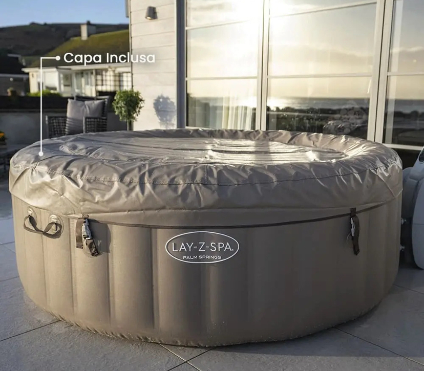 Spa Ofurô Inflável com capa